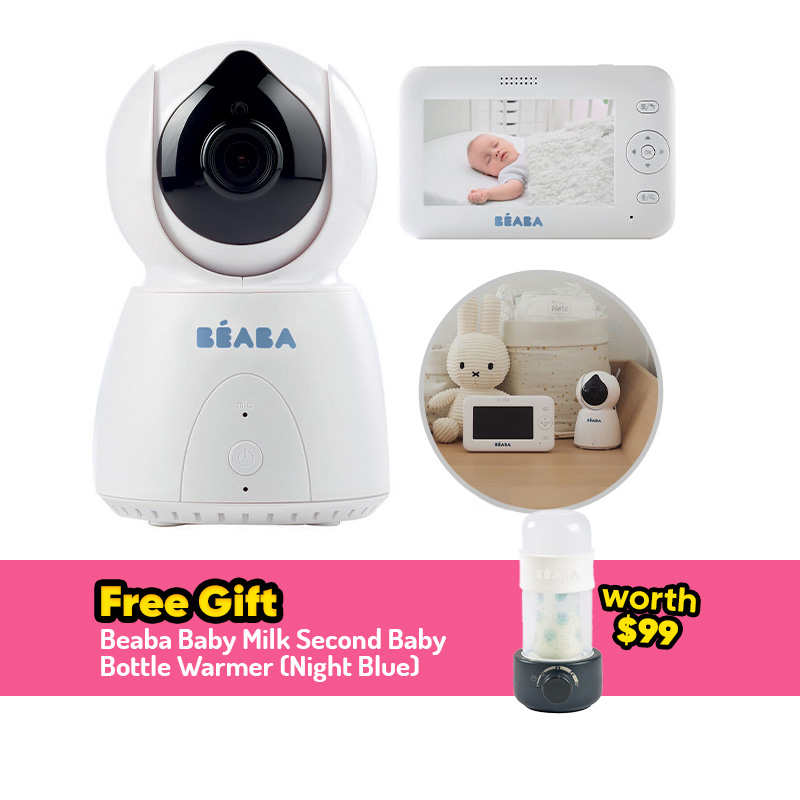 Beaba Video Baby Monitor ZEN+ + FREE GIFT